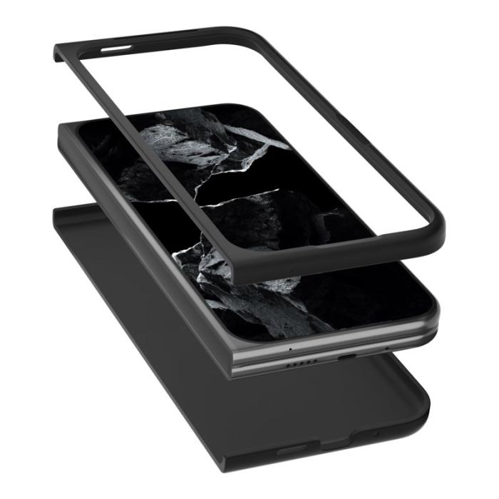 ABEEL - ABEEL Google Pixel 9 Pro Fold 5G Mobilskal Äkta Läder - Grön