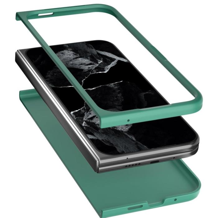 ABEEL - ABEEL Google Pixel 9 Pro Fold 5G Skal Hård PC Skydd Mörkgrön