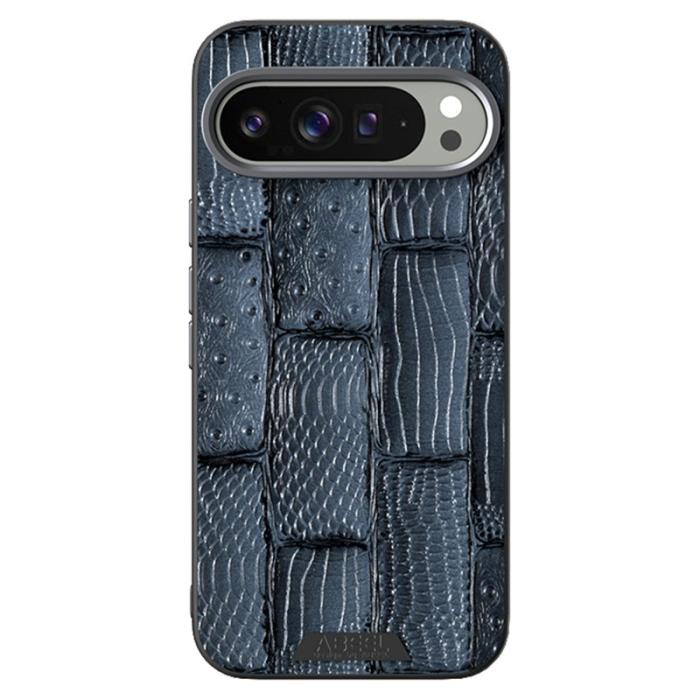 ABEEL - ABEEL Google Pixel 9 Pro XL Skal MagSafe Beast Textur Blå