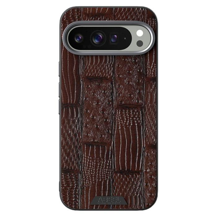 ABEEL - ABEEL Google Pixel 9 Pro XL Skal MagSafe Beast Textur Kaffe