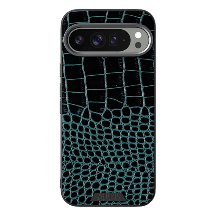 ABEEL - ABEEL Google Pixel 9 Pro XL Skal MagSafe Krokodilgrön