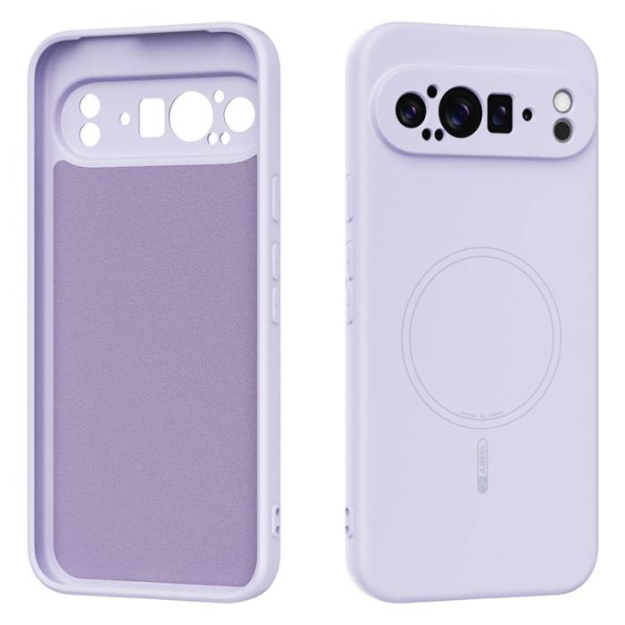 ABEEL - ABEEL Google Pixel 9 Pro XL Skal MagSafe Lila