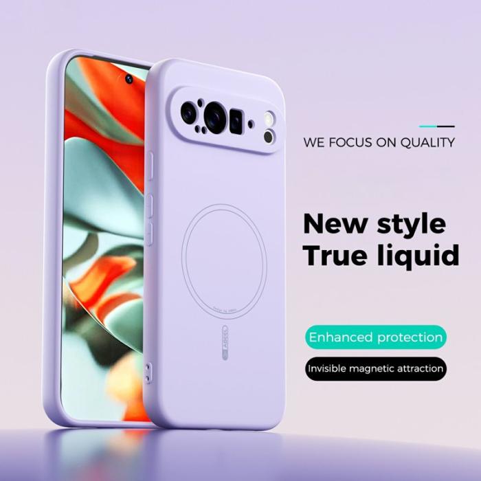 ABEEL - ABEEL Google Pixel 9 Pro XL Skal MagSafe Lila