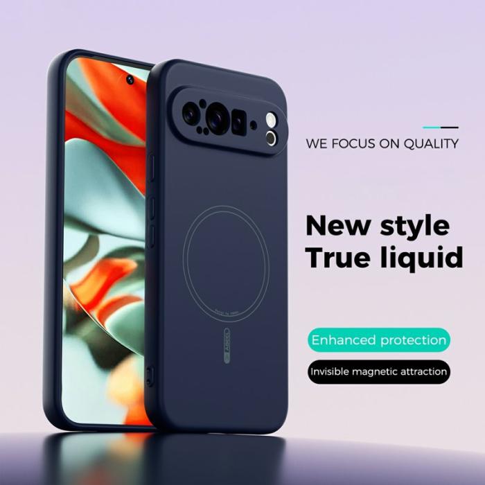 ABEEL - ABEEL Google Pixel 9 Pro XL Skal MagSafe Mörkblå