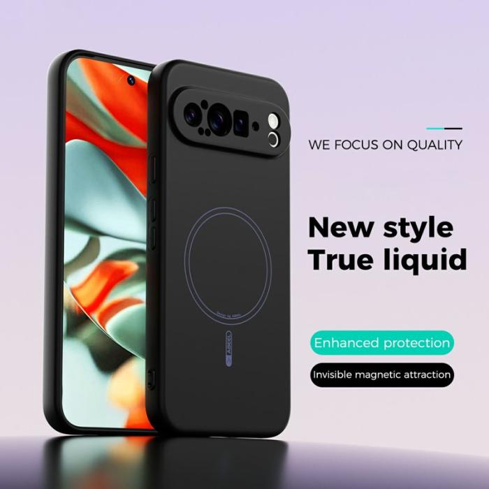 ABEEL - ABEEL Google Pixel 9 Pro XL Skal MagSafe Svart