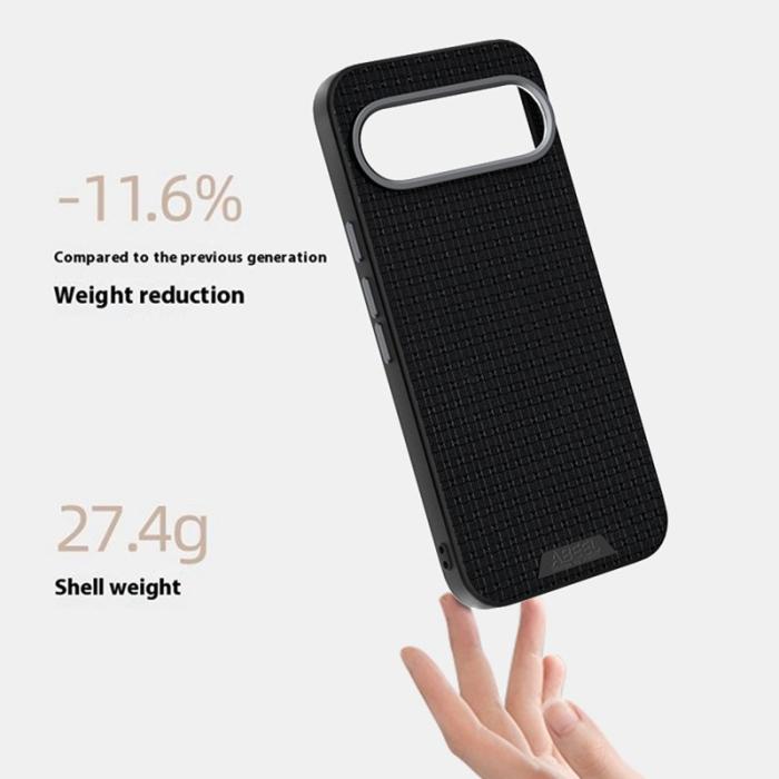 ABEEL - ABEEL Google Pixel 9 Pro XL Skal MagSafe Texturerad Grön