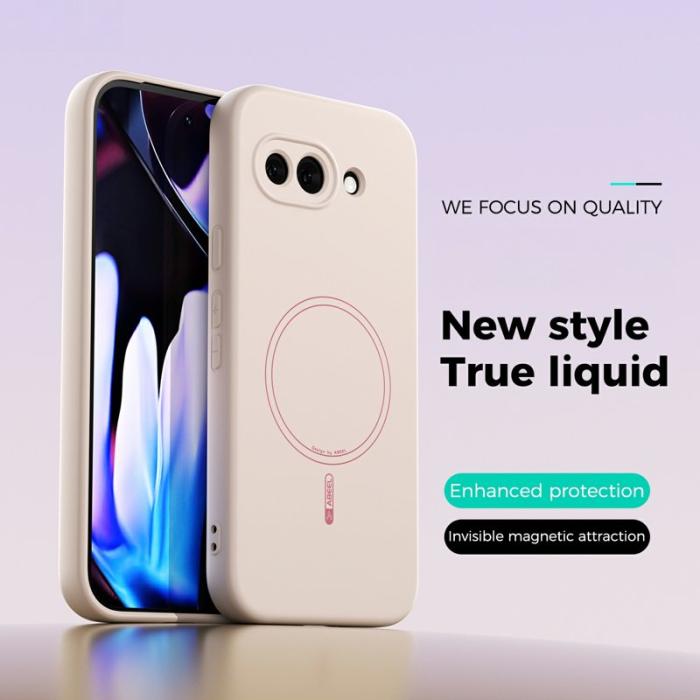 ABEEL - ABEEL Google Pixel 9a Skal MagSafe Kompatibel Beige