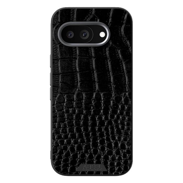 ABEEL - ABEEL Google Pixel 9a Skal MagSafe Kompatibel Krokodil Svart