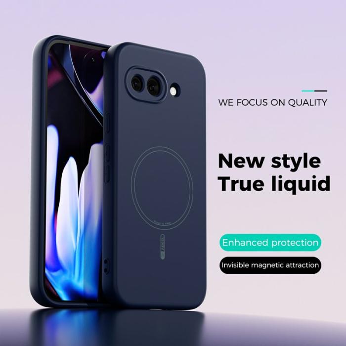 ABEEL - ABEEL Google Pixel 9a Skal MagSafe Kompatibel Mörkblå