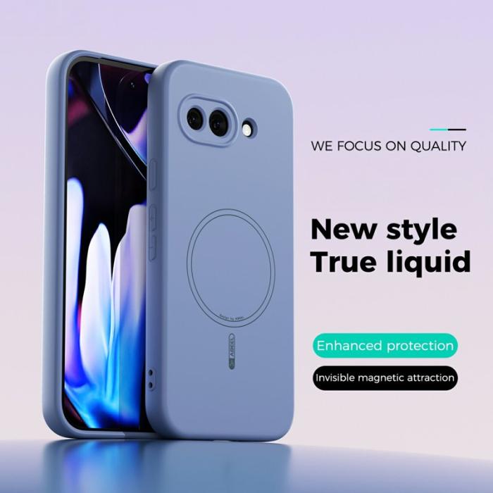 ABEEL - ABEEL Google Pixel 9a Skal MagSafe Kompatibel Sky Blue