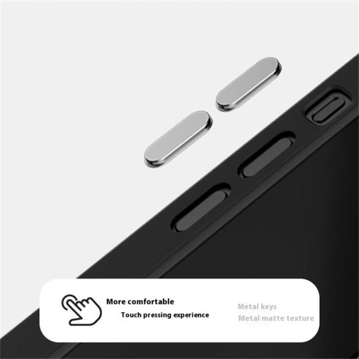 ABEEL - ABEEL iPhone 13 Fodral PC TPU Aluminium PU Läder MagSafe - Textur 1