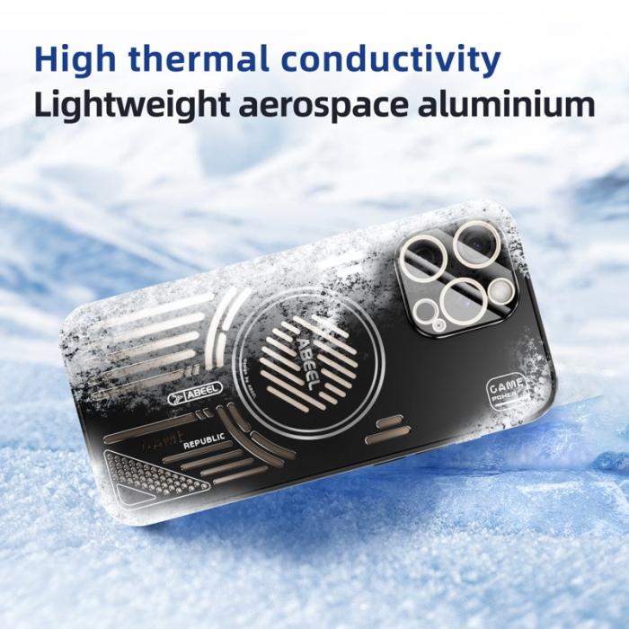 ABEEL - ABEEL iPhone 13 Pro Max Skal Aluminium + PC + TPU - Rosa Lila