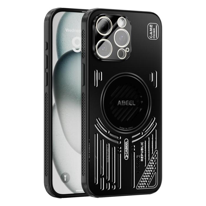 ABEEL - ABEEL iPhone 13 Pro Max Skal Aluminium + PC + TPU - Svart