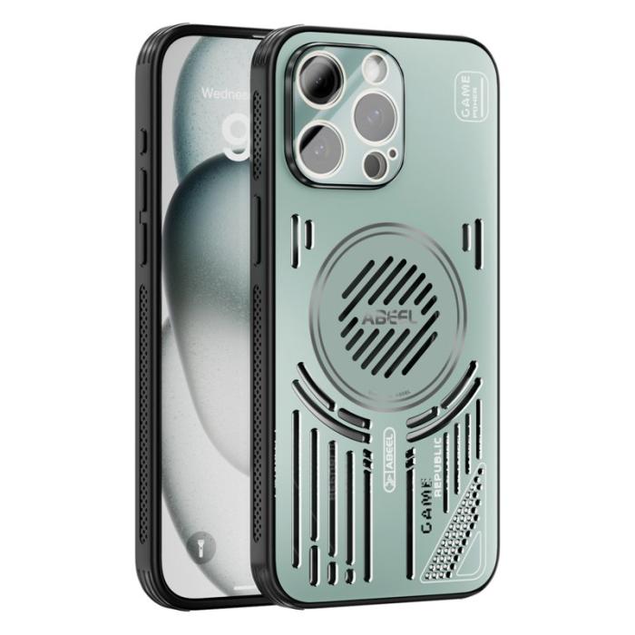 ABEEL - ABEEL iPhone 13 Pro Skal Aluminium + PC + TPU - Ljusgrön