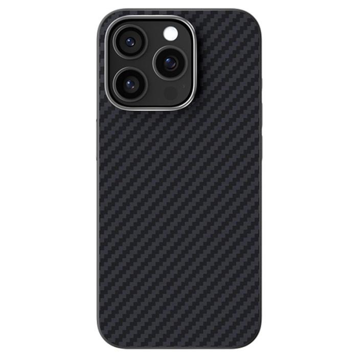 ABEEL - ABEEL iPhone 14 Pro Max Skal MagSafe Kolfiber Svart