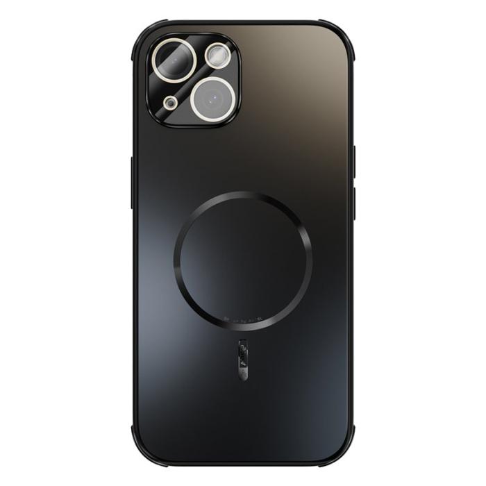 ABEEL - ABEEL iPhone 14 Skal Magnetiskt TPU PC Kylande Matt Svart