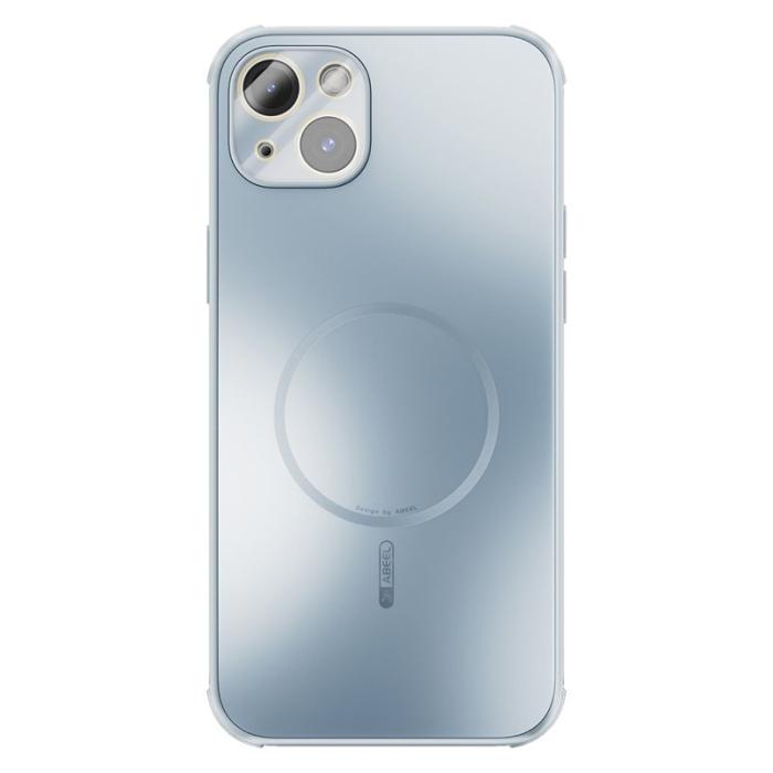 ABEEL - ABEEL iPhone 15 Skal Magnetiskt TPU PC Kylande Matt - Baby Blue