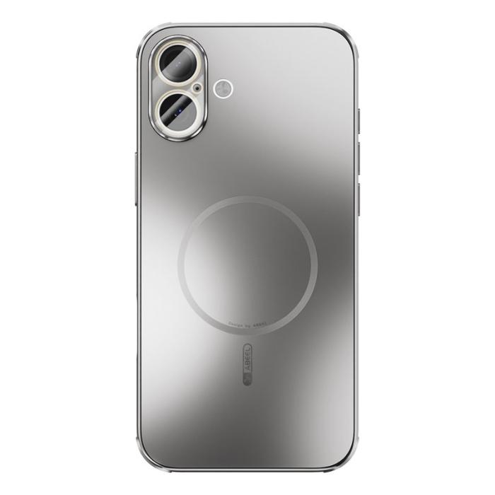 ABEEL - ABEEL iPhone 16 Plus Skal Magnetiskt TPU PC Kyl Matte Titanium Grey