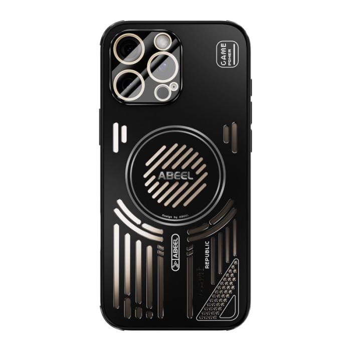 ABEEL - ABEEL iPhone 16 Pro Max Skal Aluminium + PC + TPU - Svart