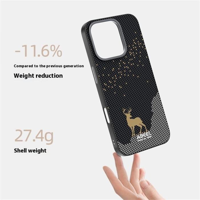 ABEEL - ABEEL iPhone 16 Pro Max Skal MagSafe Ultra Slim Deer