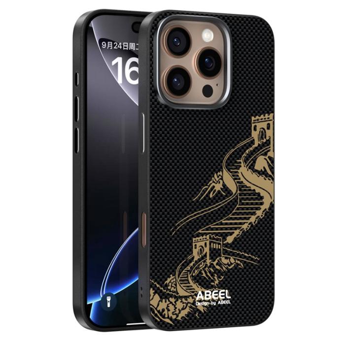 ABEEL - ABEEL iPhone 16 Pro Max Skal MagSafe Ultra Slim - The Great Wall