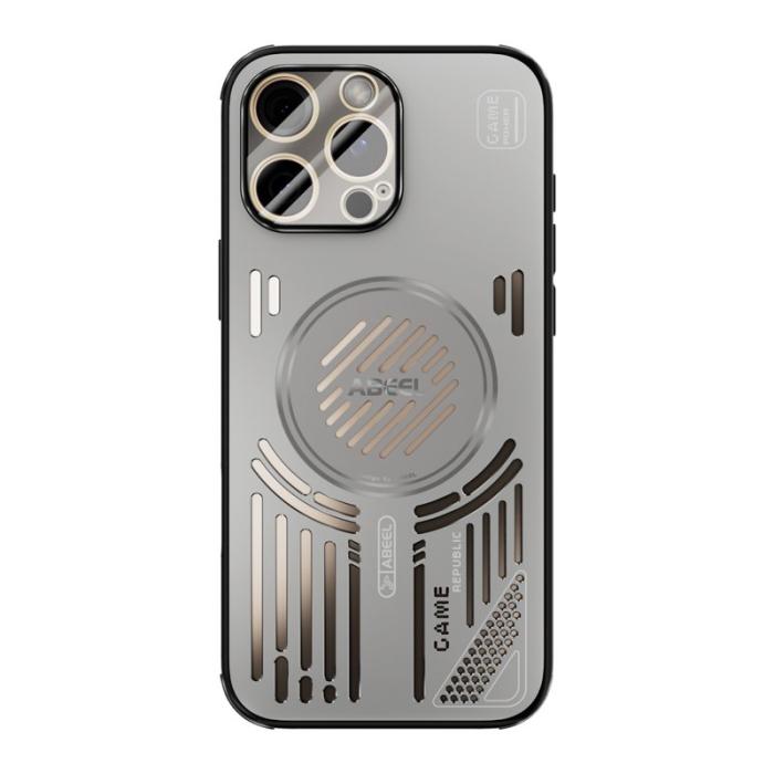 ABEEL - ABEEL iPhone 16 Pro Skal Aluminium + PC + TPU - Titan Grå