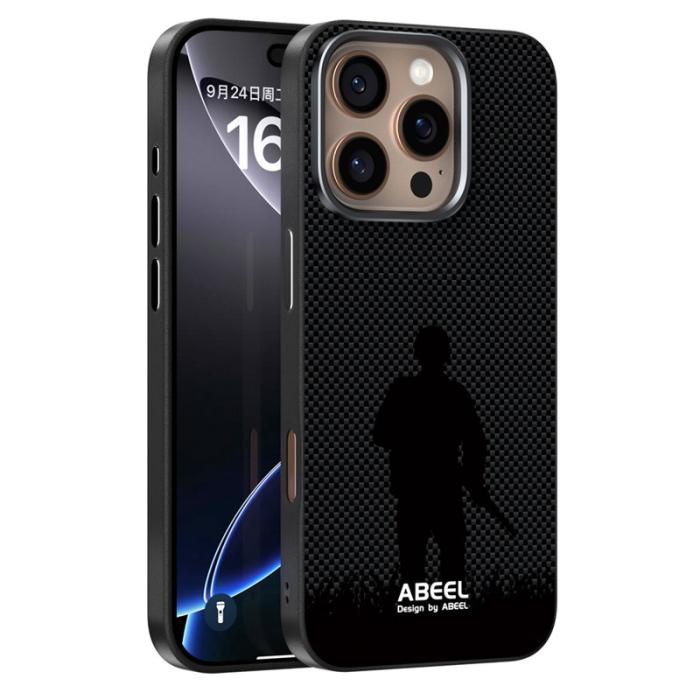 ABEEL - ABEEL iPhone 16 Pro Skal MagSafe Ultra Slim PC TPU Warrior