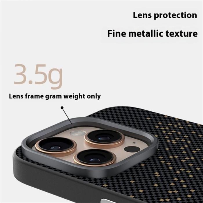 ABEEL - ABEEL iPhone 16 Pro Skal MagSafe Ultra Slim PC TPU Warrior