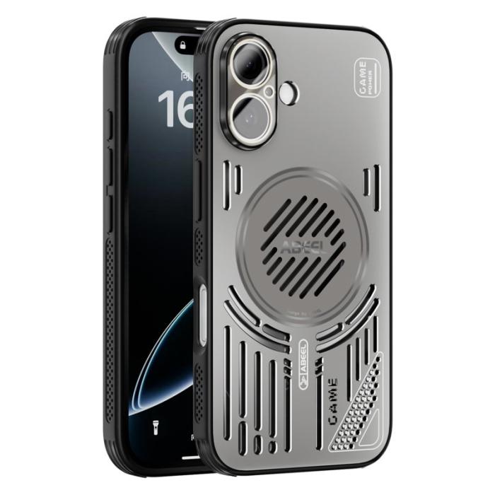ABEEL - ABEEL iPhone 16 Skal Aluminium + PC + TPU - Titan Grey