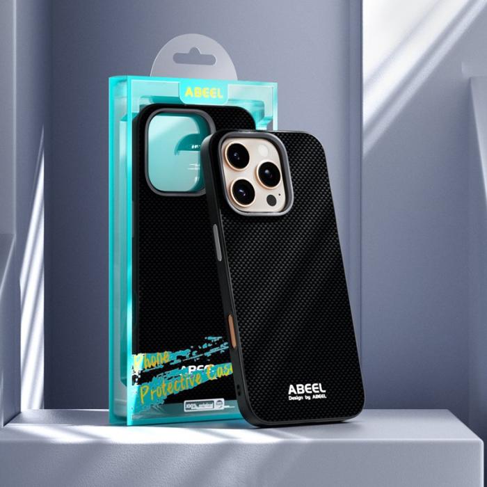 ABEEL - ABEEL iPhone 16 Skal MagSafe Kompatibel Grön TPU Aluminium