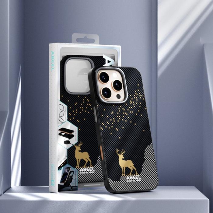 ABEEL - ABEEL iPhone 16 Skal MagSafe Ultra Slim PC TPU Sunrise