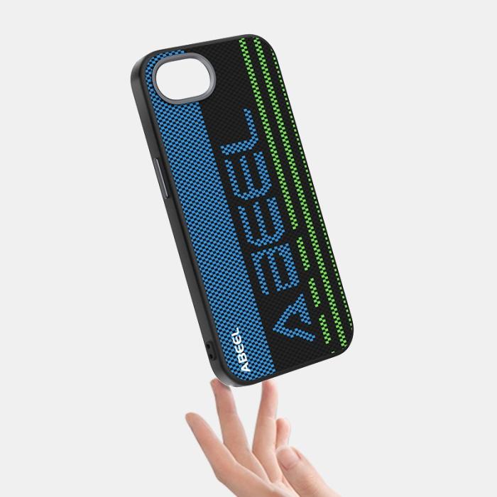 ABEEL - ABEEL iPhone 16e Skal MagSafe Kompatibel Svart TPU Aluminium