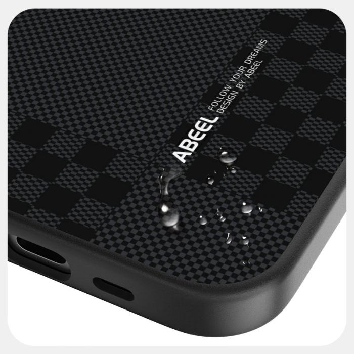 ABEEL - ABEEL iPhone 16e Skal MagSafe PC TPU Aluminium Svart