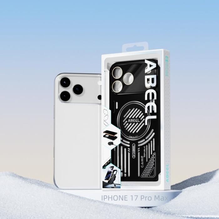 ABEEL - ABEEL iPhone 17 Pro Max Skal Aluminium + PC + TPU - Svart
