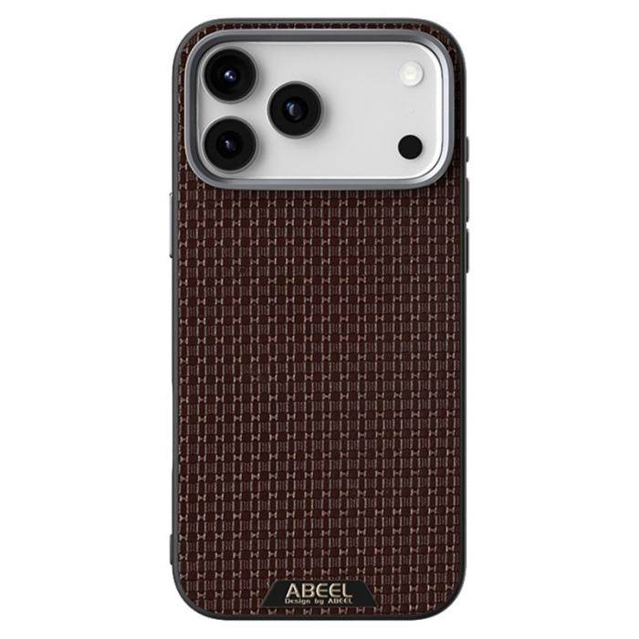 ABEEL - ABEEL iPhone 17 Pro Max Skal MagSafe Texturerad - Kaffe