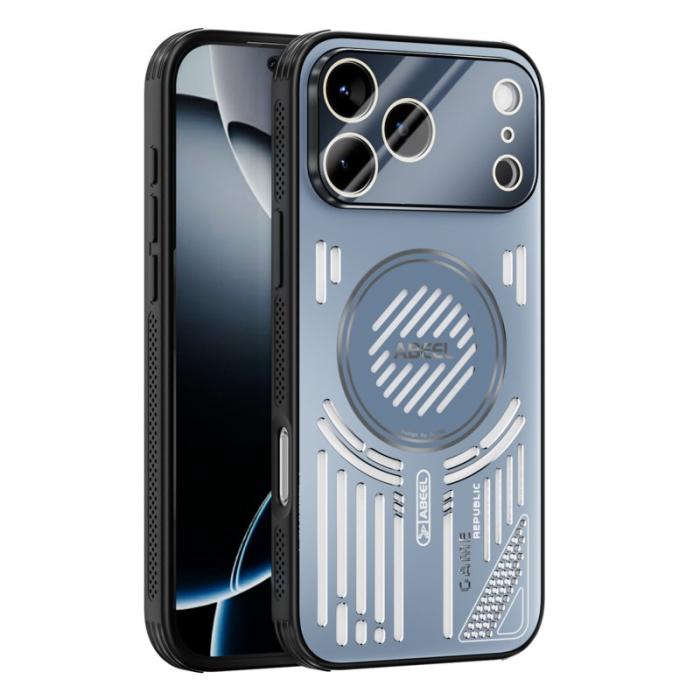 ABEEL - ABEEL iPhone 17 Pro Skal Aluminium + PC + TPU - Blå