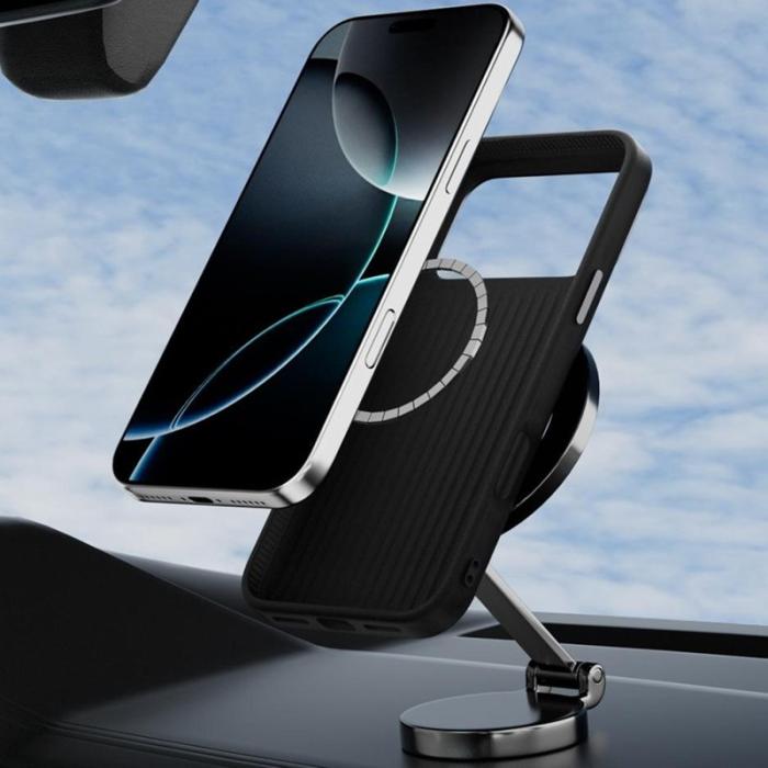 ABEEL - ABEEL iPhone 17 Pro Skal MagSafe Kompatibel Svart