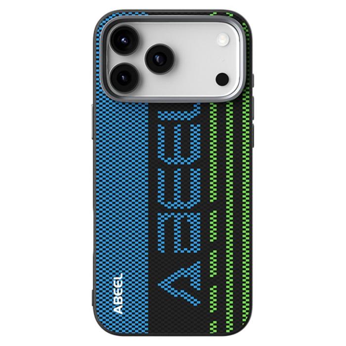 ABEEL - ABEEL iPhone 17 Pro Skal MagSafe Kompatibel Svart TPU Aluminium