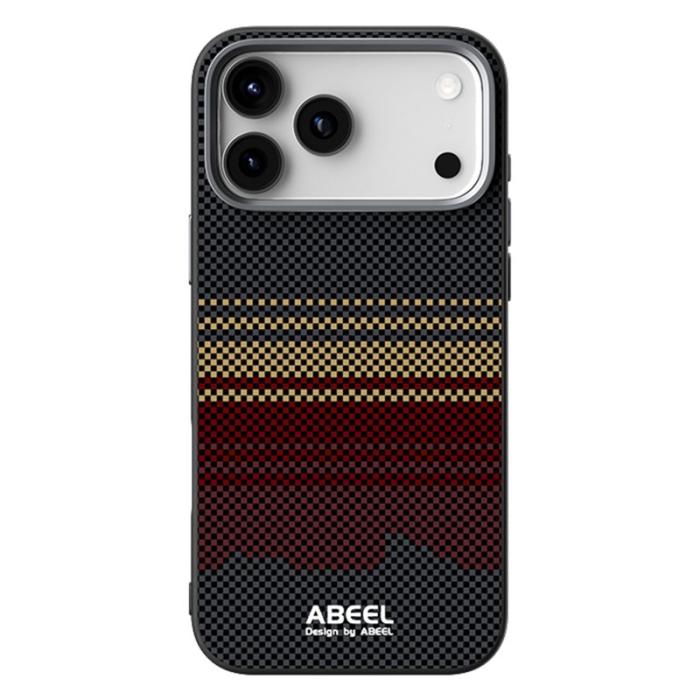 ABEEL - ABEEL iPhone 17 Pro Skal MagSafe Ultra Slim PC TPU Sunrise