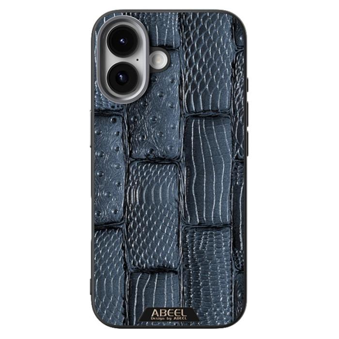 ABEEL - ABEEL iPhone 17 Skal MagSafe Beast Textur Blå