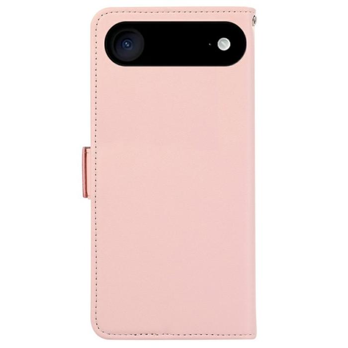 ABEEL - ABEEL iPhone Air Fodral Läder med RFID-blockering - Rosa