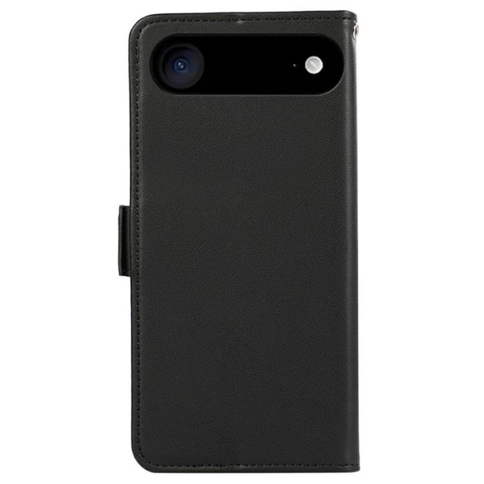 ABEEL - ABEEL iPhone Air Fodral Läder med RFID-blockering - Svart