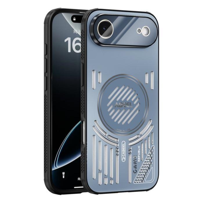 ABEEL - ABEEL iPhone Air Skal Aluminium + PC + TPU - Blå