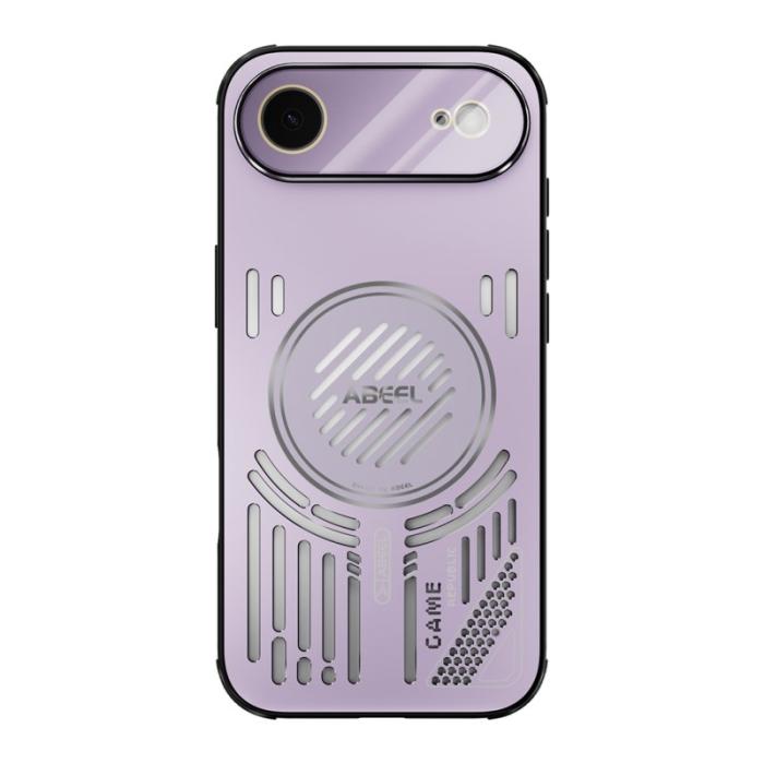 ABEEL - ABEEL iPhone Air Skal Aluminium + PC + TPU - Rosa Lila