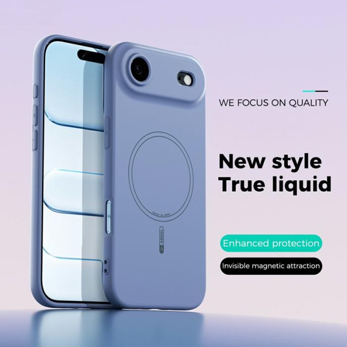 ABEEL - ABEEL iPhone Air Skal MagSafe Kompatibel Sky Blue
