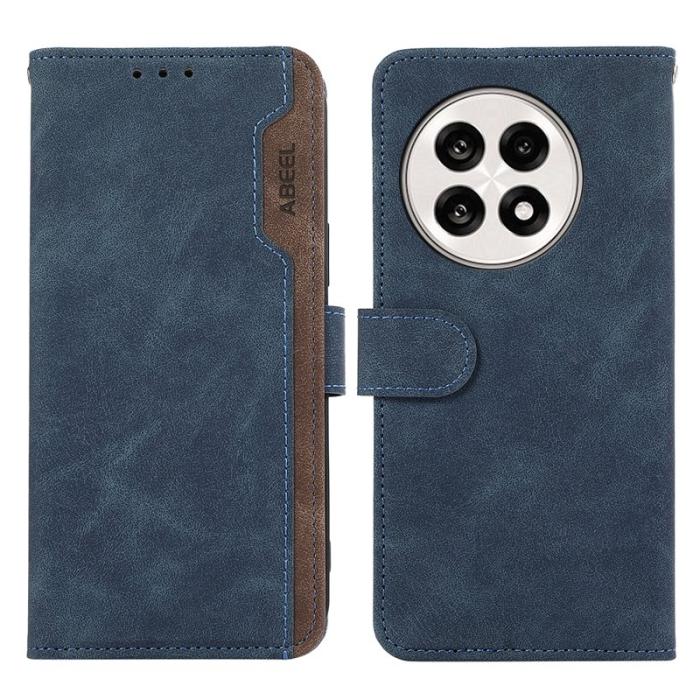 ABEEL - ABEEL Leather Case OnePlus 13R 5G Ace 5 Pro 5G Blå