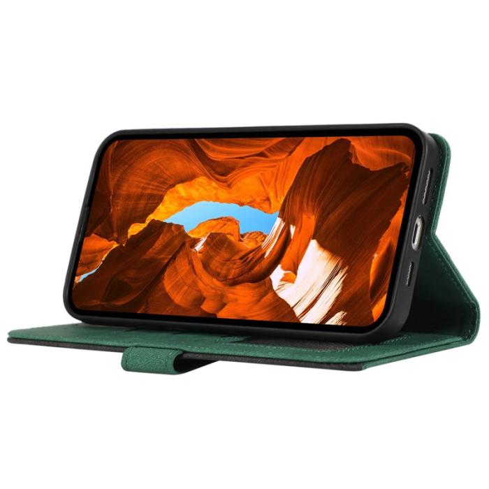 ABEEL - ABEEL Leather Case OnePlus 13R 5G Ace 5 Pro 5G Grön