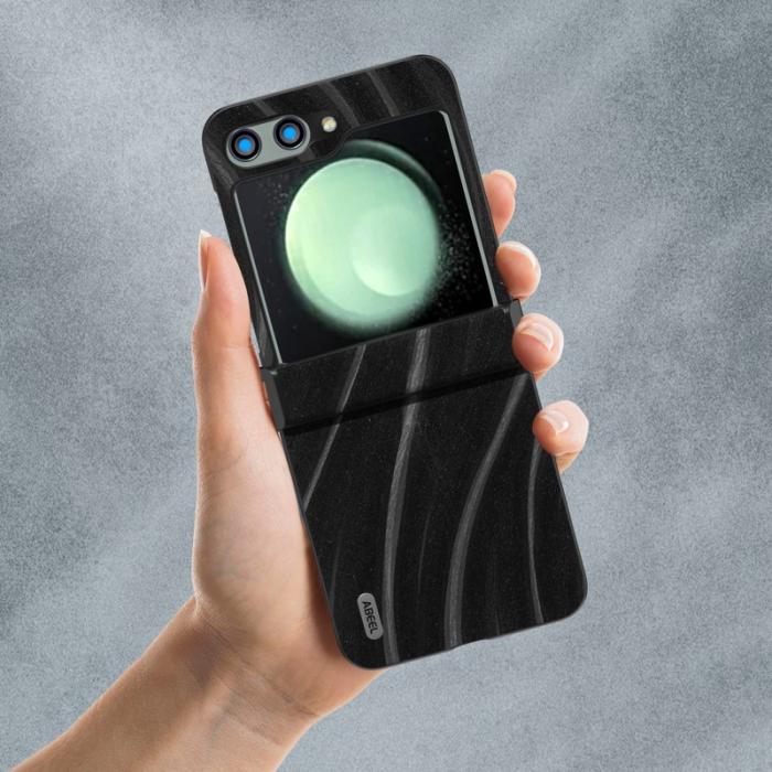 ABEEL - ABEEL Milky Way Series Skal för Samsung Galaxy Z Flip5 5G - Svart
