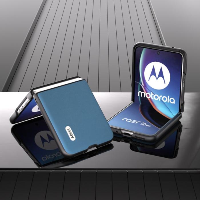 ABEEL - ABEEL Motorola Razr 40 Ultra 5G Skal Haze Textured Sky Blue