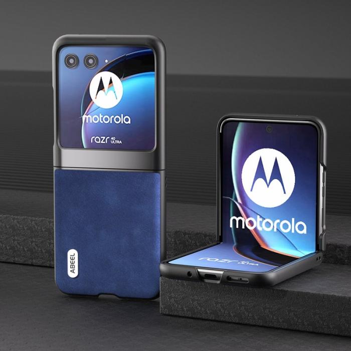 ABEEL - ABEEL Motorola Razr 40 Ultra 5G Skal Shockproof Blå